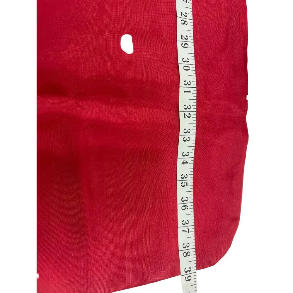 Lot of 6 Luxurious Red Storage Bag Size 39x30” 94e